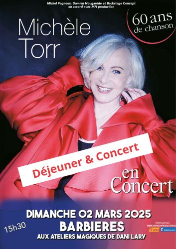 Photos du Voyage VENET : Michèle Torr en concert pour la Fête des Grands Mères ( Dimanche 2 Mars 2025 )