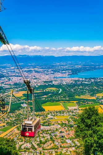 Photos du Voyage VENET : Panorama du mont Salève ( Jeudi 4 Septembre )