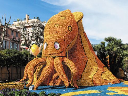 Photos du Voyage VENET : Carnaval de Nice et fête des citrons à Menton ( Du 11 au 13 Février )